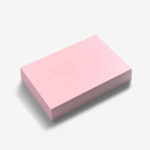 8 캔디 핑크 4x6 컬러 무지엽서(20매)
