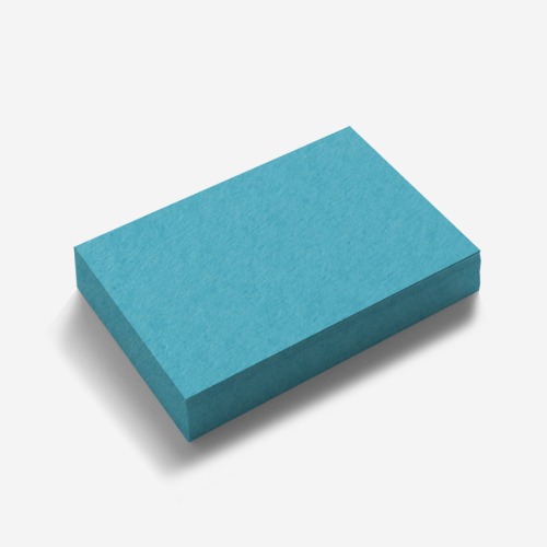 37 터콰이즈 블루 4x6 컬러 무지엽서(20매)